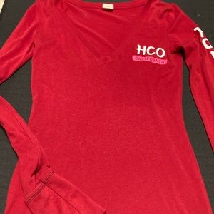 Vintage Hollister Maroon fitted shirt